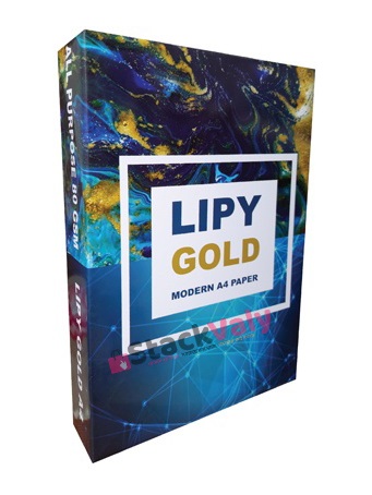 Lipy Gold 80 GSM - Modern A4 Paper