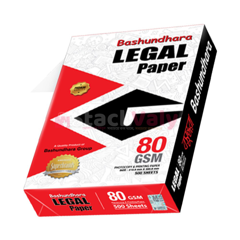 Bashundhara 80 GSM Legal Paper