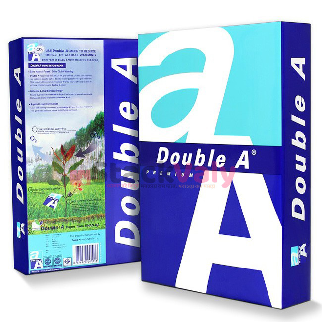 Double A 80 GSM A4 Paper (Thailand)