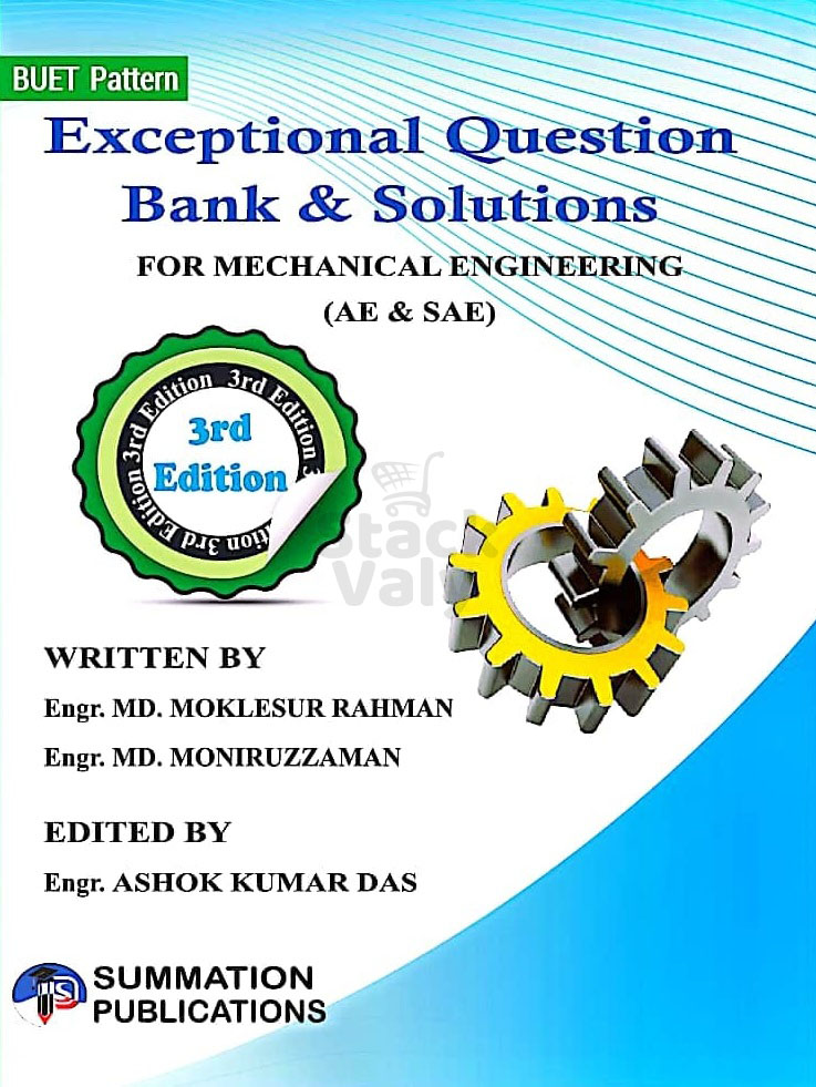Exceptional Question Bank & Solutions For Mechanical Engineering (BUET Pattern)